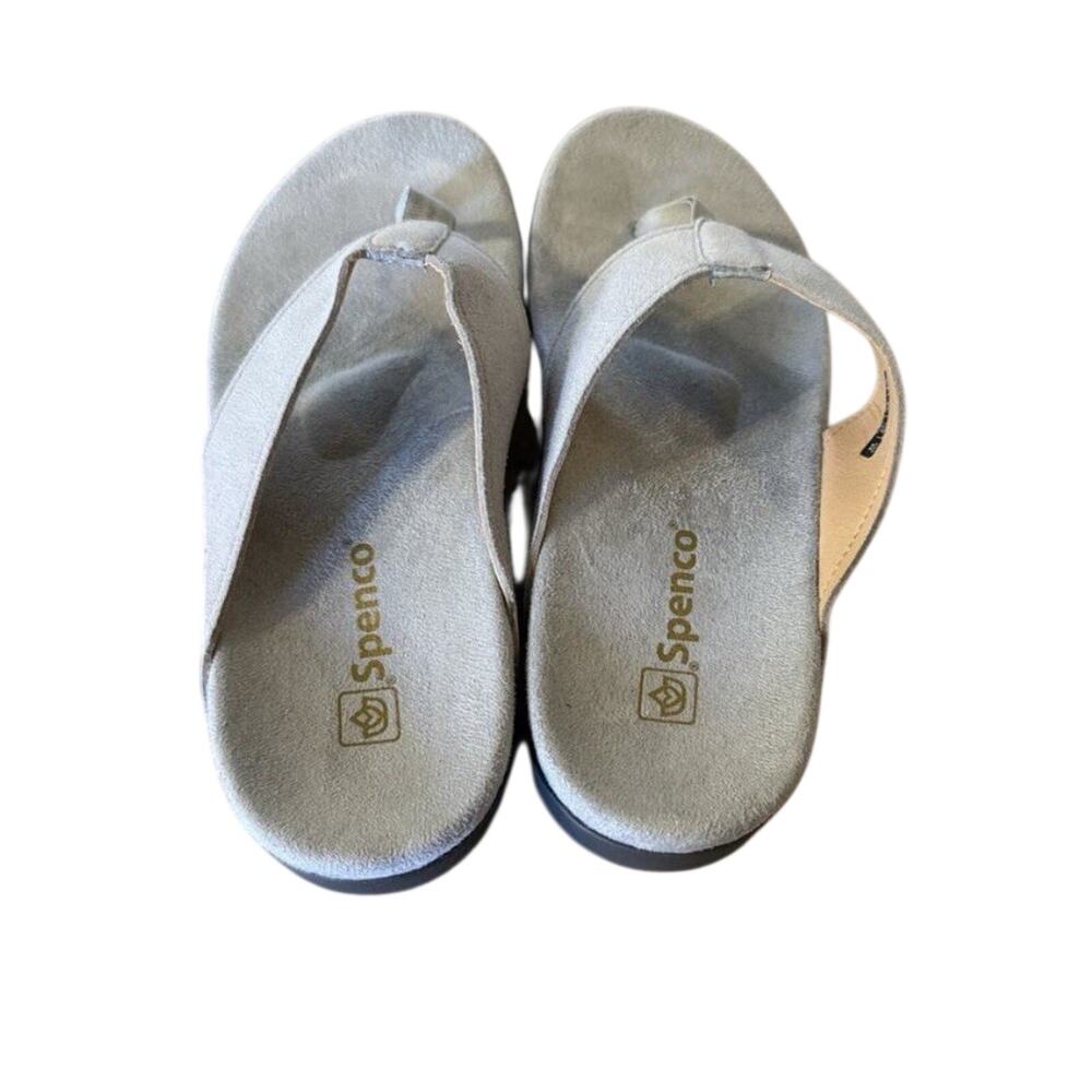 🩶 Spenco Hampton Orthotic Comfort Flip-Flops - Picture 4 of 6